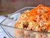 Salát s korejskou mrkví a kuřecím masem - nejchutnější recepty na dovolenou a pro každý den